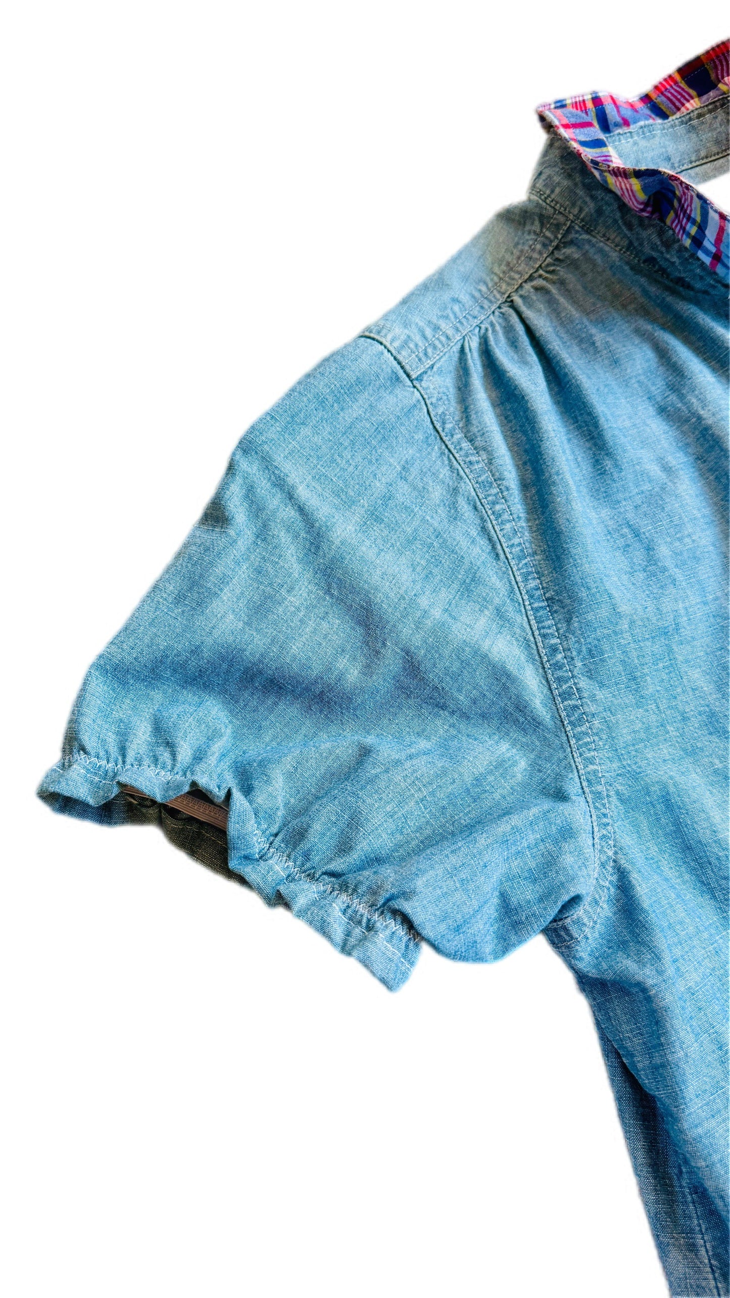 Denim + Plaid Vintage JCrew Shirt