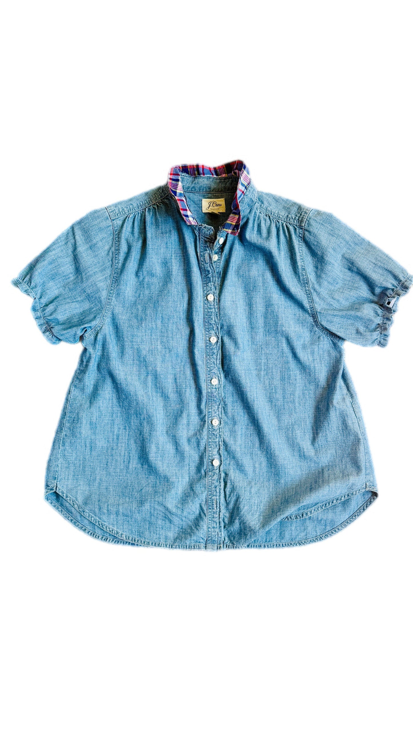 Denim + Plaid Vintage JCrew Shirt